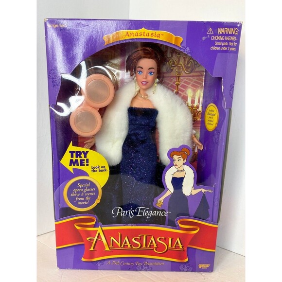 ANASTASIA PARIS ELEGANCEI ACTION FIGURE DOLL RUSSIAN GALOOG 1997 BARBIE - Picture 1 of 12